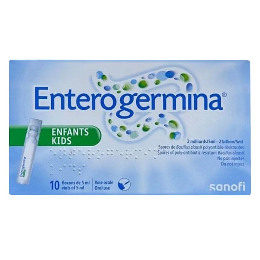 Enterogermina 2 Billion/5ml Oral Suspension Vials, Pack of 10's