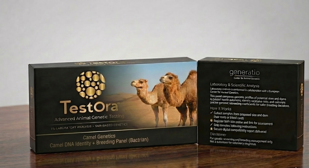 Camel DNA Identity + Breeding Panel (Bactrian)