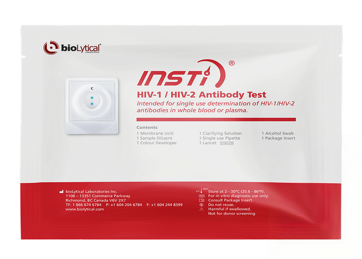INSTI HIV-1 / HIV-2 Antibody Test
